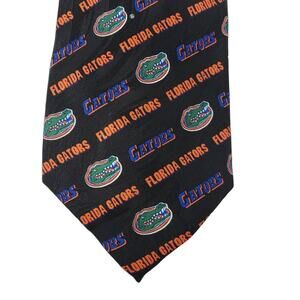 Florida Gators college sports team tie 100% silk 1997